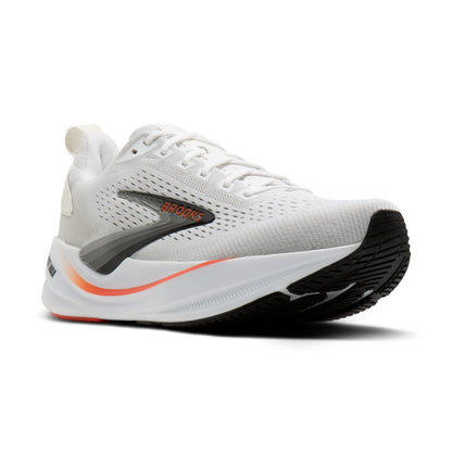 Brooks Ghost Max 4 Mens Running Shoes - White/Red/Black