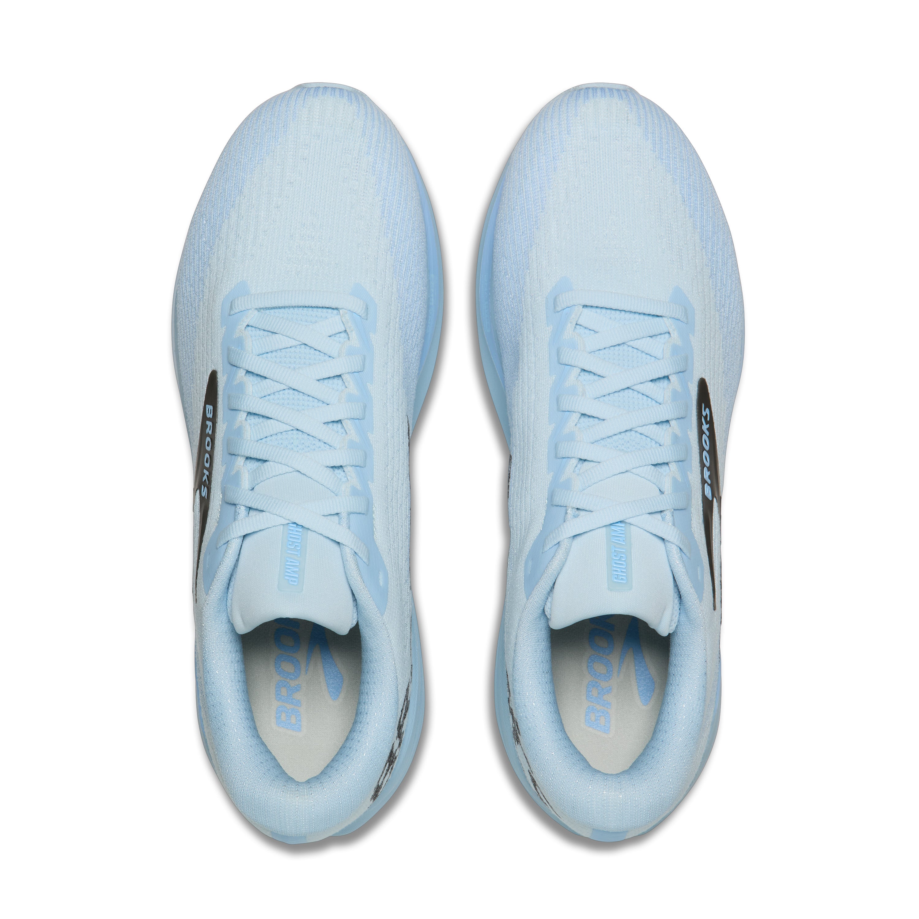 Brooks Ghost Amp Mens Running Shoes - Blue/Blue/Black