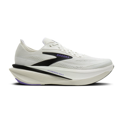 Brooks Hyperion Max 4 Mens Running Shoes - Grey/Black/Purple Hebe