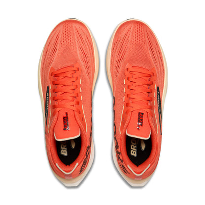 Brooks Hyperion Max 4 Mens Running Shoes - Tigerlily/Wood Ash/Black
