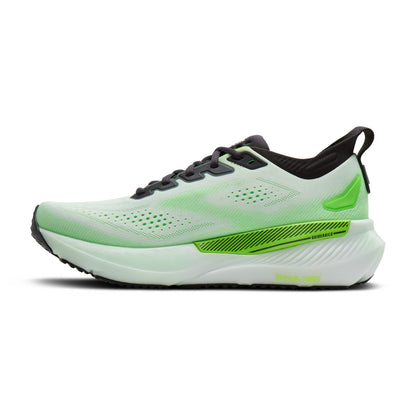 Brooks Glycerin GTS 23 Mens Running Shoes - White/Phantom/Green Gecko