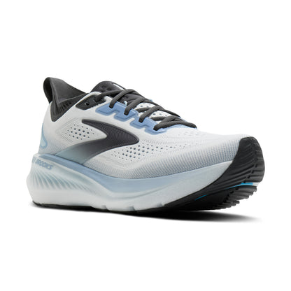 Brooks Glycerin GTS 23 Mens Running Shoes - White/Rain/Baltic Sea