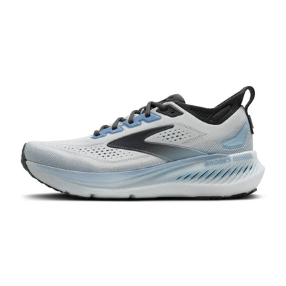 Brooks Glycerin GTS 23 Mens Running Shoes - White/Rain/Baltic Sea