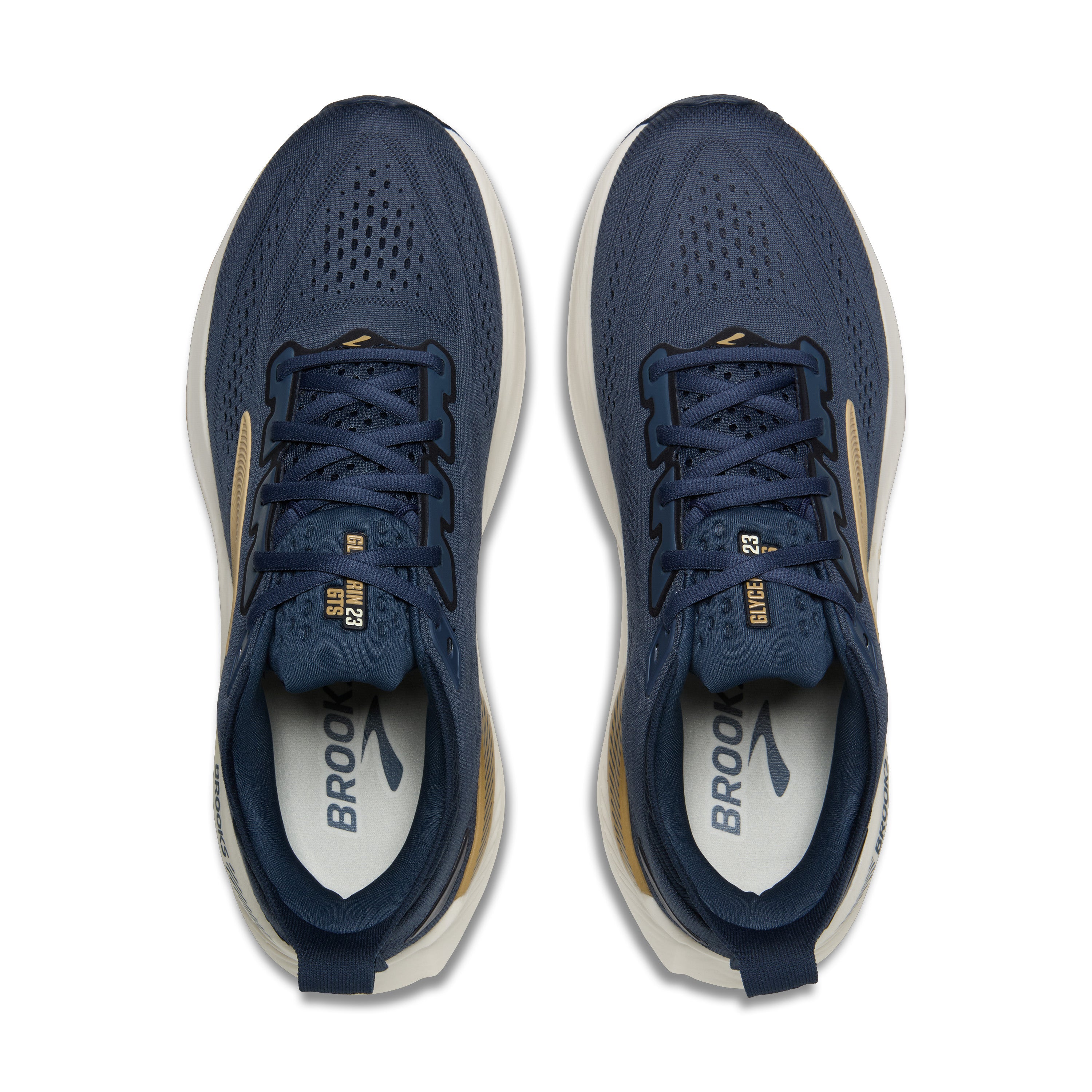 Brooks Glycerin GTS 23 Mens Running Shoes - Blue/Spellbound/Starfish