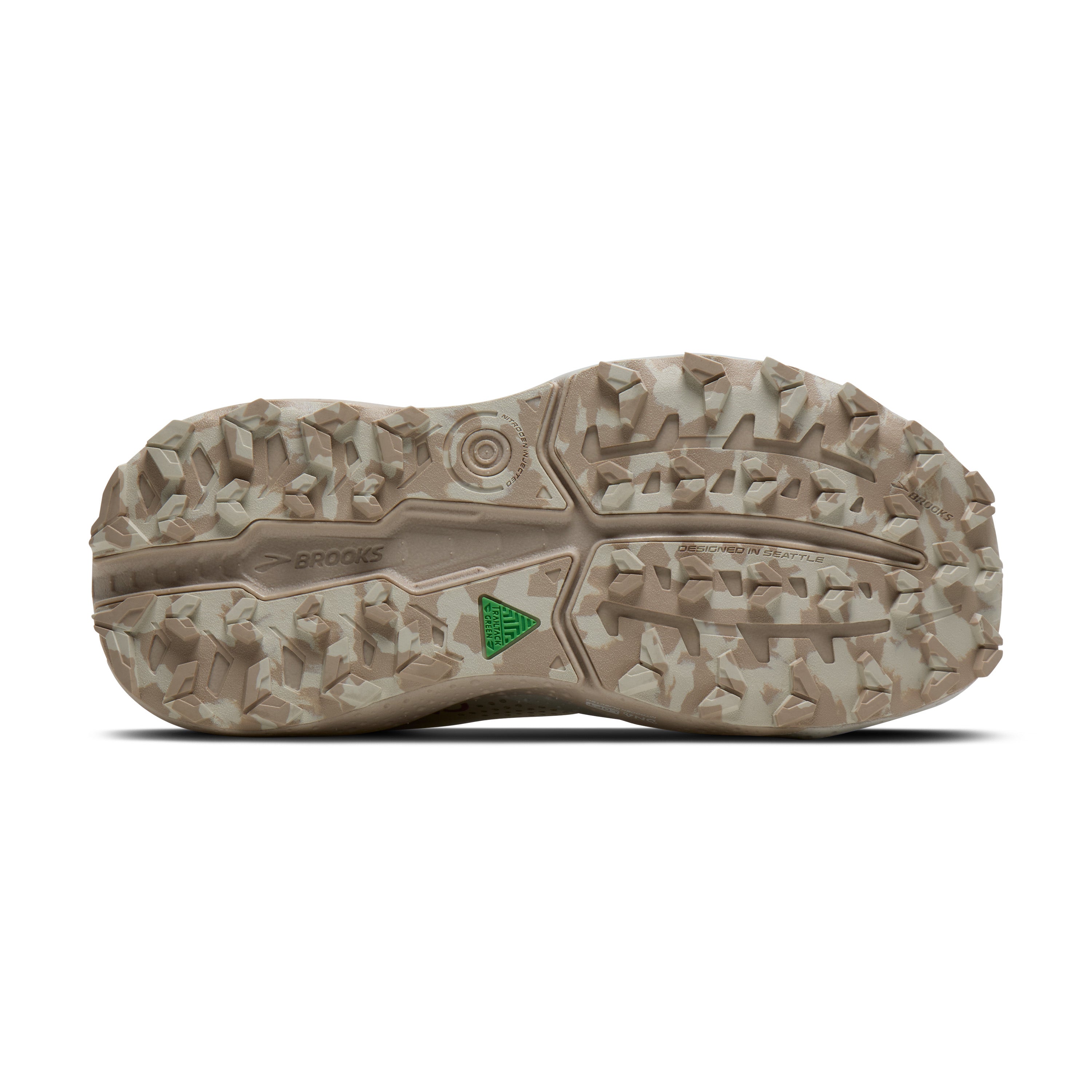 Brooks Caldera 8 Womens Trail Running Shoes - Vaporous Grey/White/Chateau