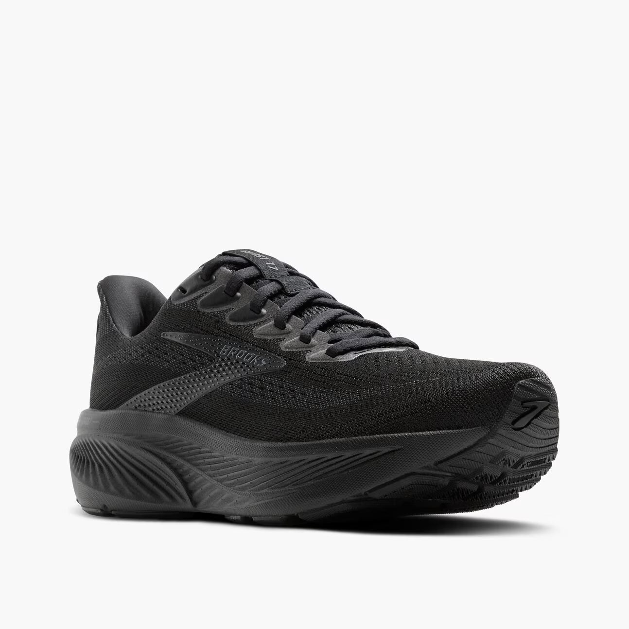 Brooks Ghost 17 Womens Running Shoe - Black/Black/Ebony