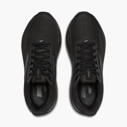 Brooks Ghost 17 Womens Running Shoe - Black/Black/Ebony