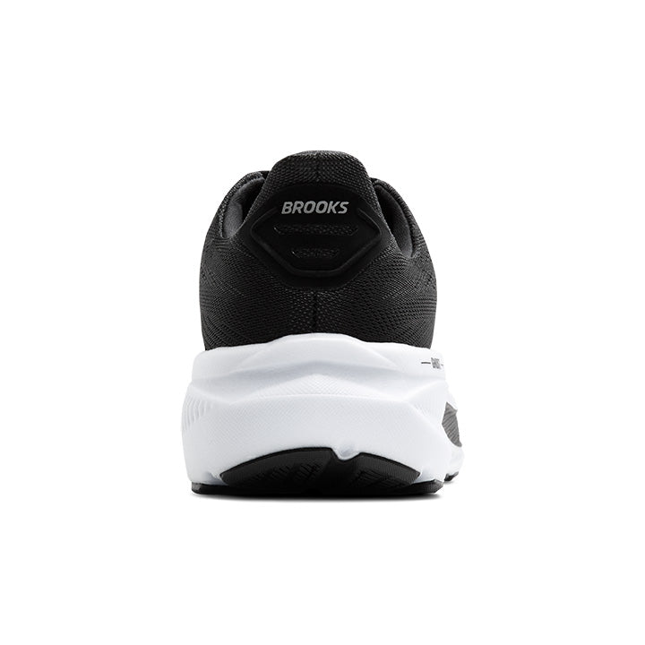 Brooks Ghost 17 Womens Running Shoe - Black/Grey/White