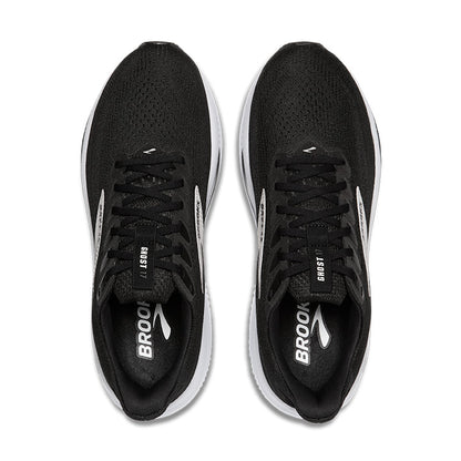 Brooks Ghost 17 Womens Running Shoe - Black/Grey/White