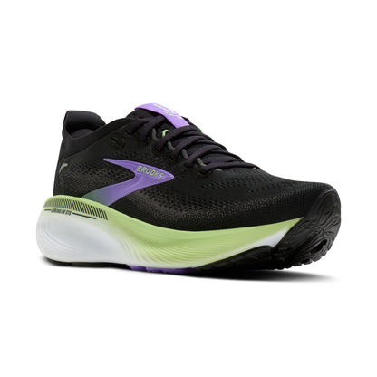 Brooks Adrenaline GTS 25 Womens Running Shoes - Black/Blackened Pearl/Purple