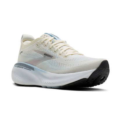 Brooks Adrenaline GTS 25 Womens Running Shoes - Star White/Nantucket/Chrome
