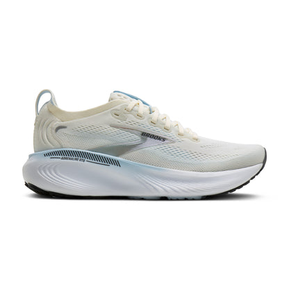 Brooks Adrenaline GTS 25 Womens Running Shoes - Star White/Nantucket/Chrome