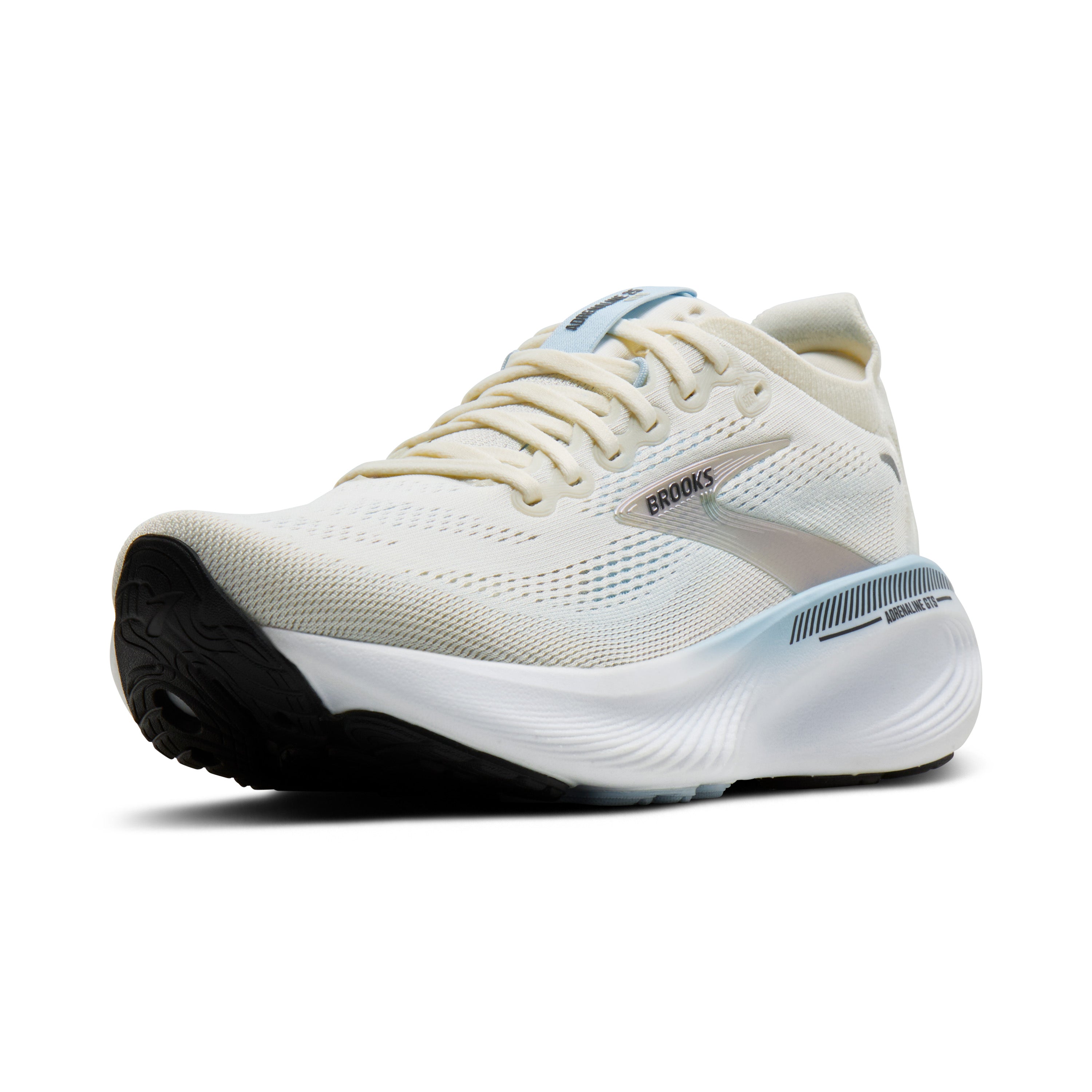Brooks Adrenaline GTS 25 Womens Running Shoes - Star White/Nantucket/Chrome