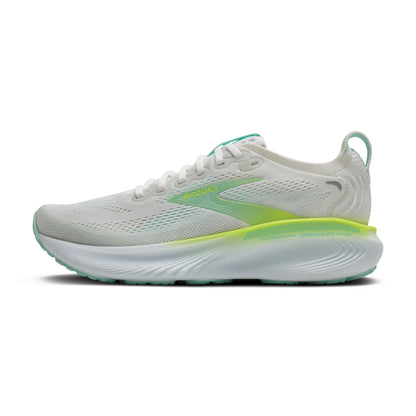 Brooks Adrenaline GTS 25 Womens Running Shoes - White/Nightlife/Yucca