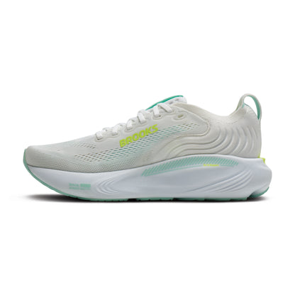Brooks Adrenaline GTS 25 Womens Running Shoes - White/Nightlife/Yucca