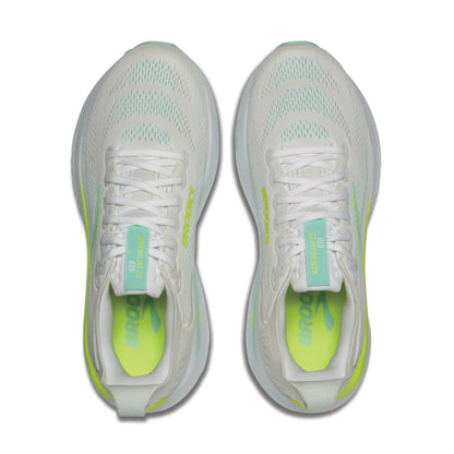 Brooks Adrenaline GTS 25 Womens Running Shoes - White/Nightlife/Yucca