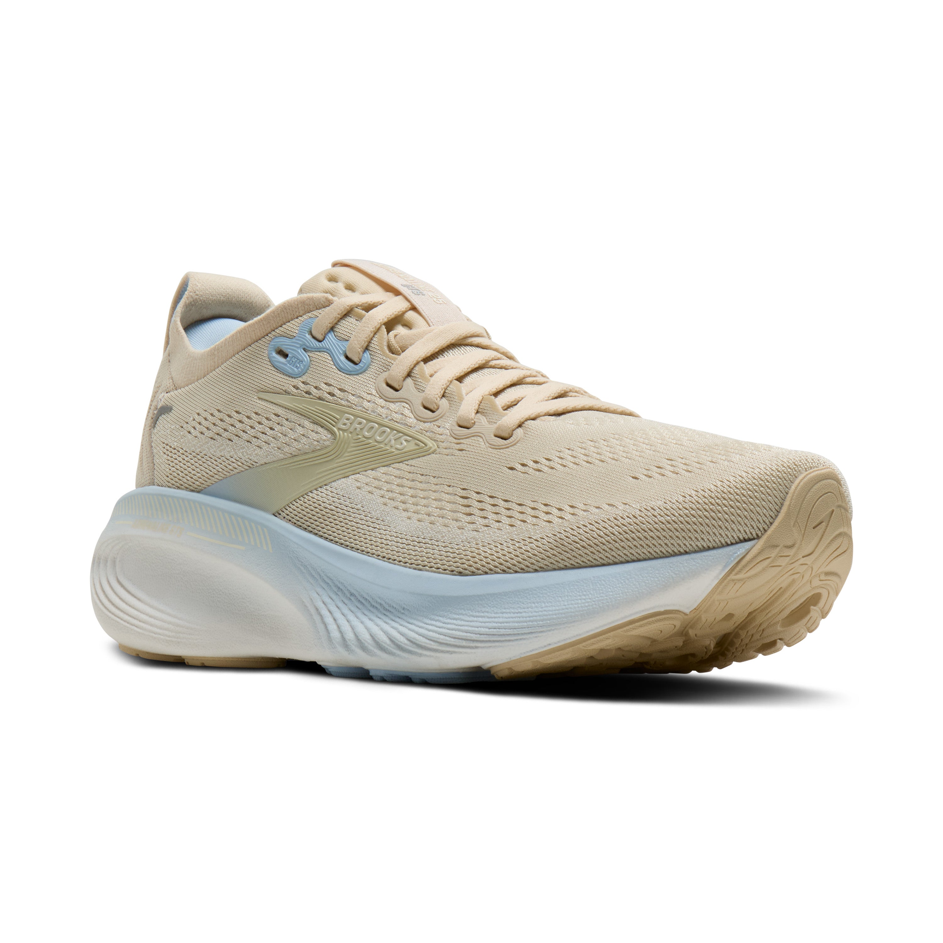 Brooks Adrenaline GTS 25 Womens Running Shoes - Sand/Coconut/Skyway