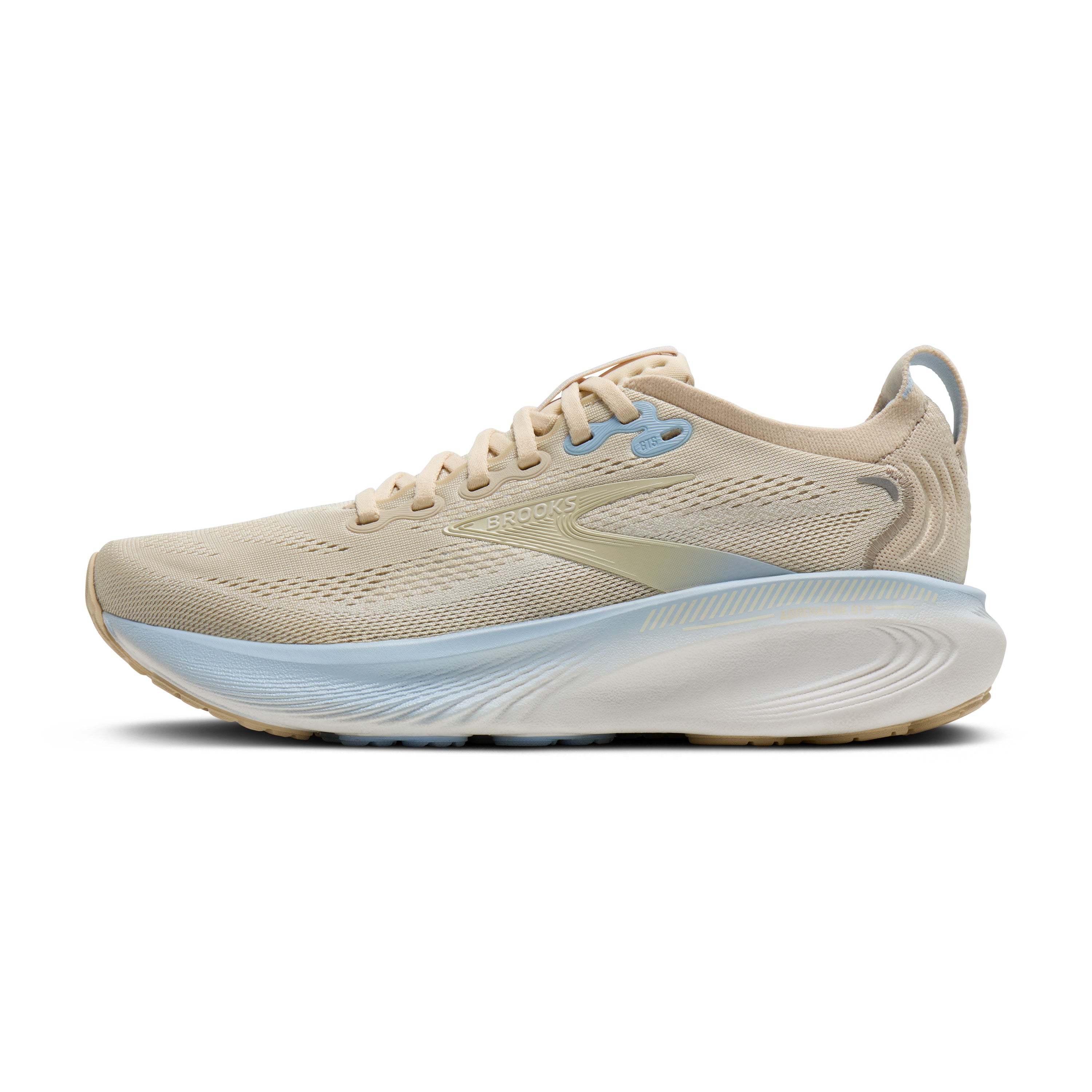 Brooks Adrenaline GTS 25 Womens Running Shoes - Sand/Coconut/Skyway