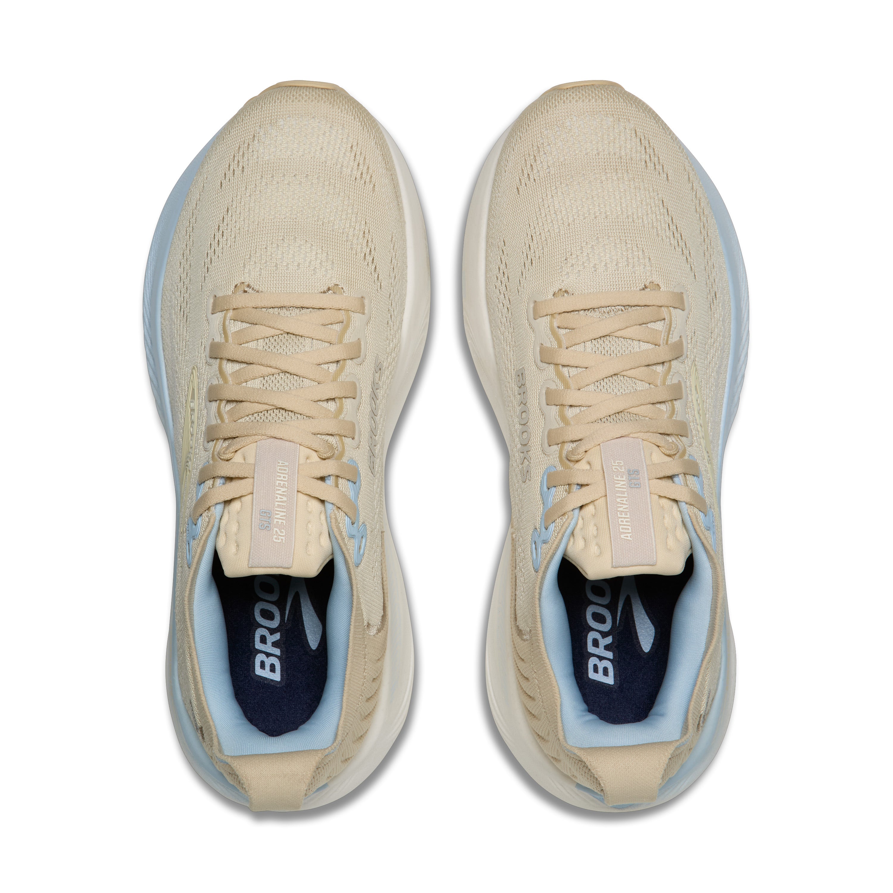 Brooks Adrenaline GTS 25 Womens Running Shoes - Sand/Coconut/Skyway