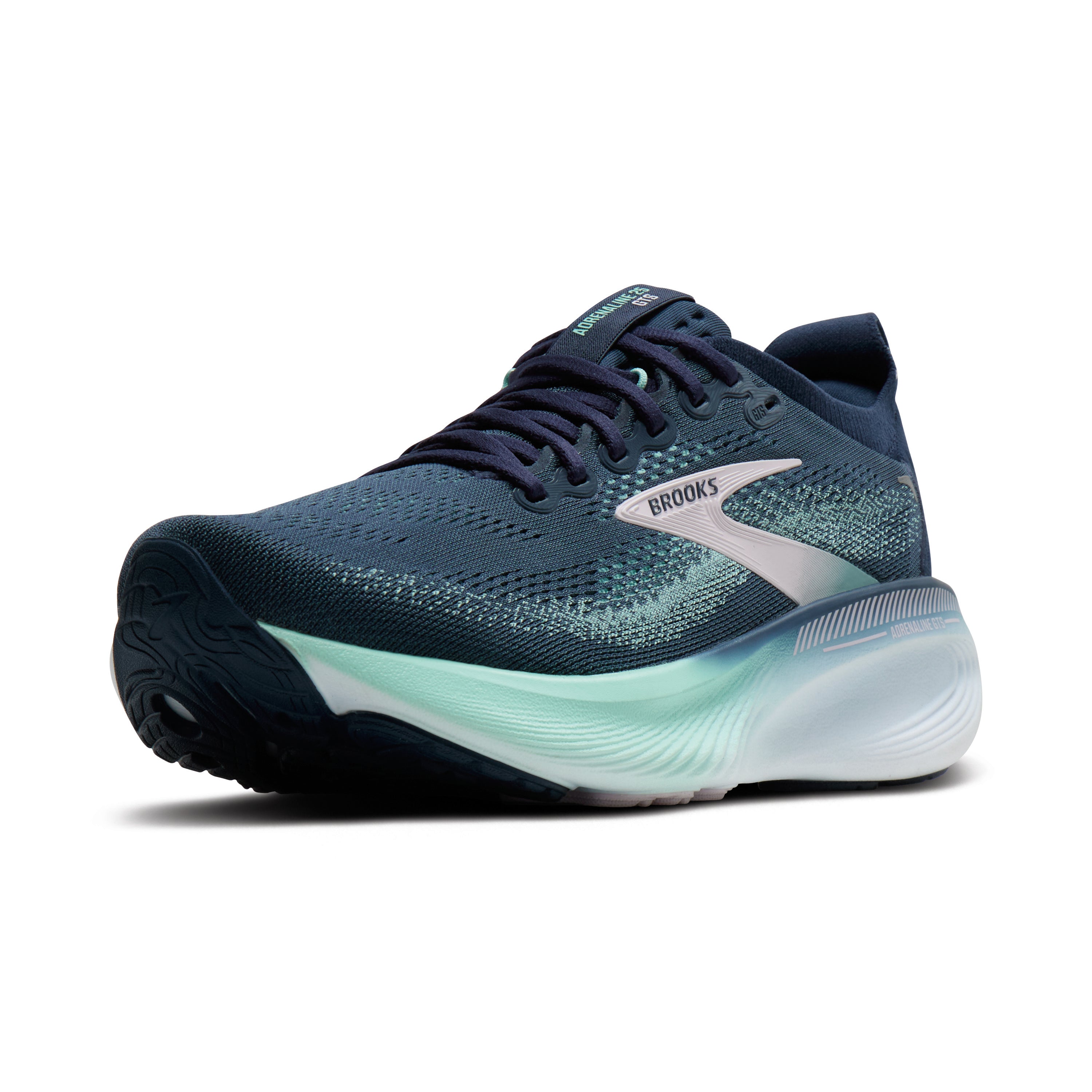 Brooks Adrenaline GTS 25 Womens Running Shoes - Spellbound/Yucca/Pink