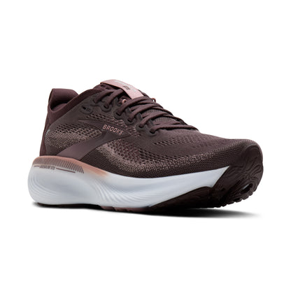 Brooks Adrenaline GTS 25 Womens Running Shoes - Raisin/Woodrose/White