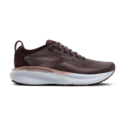 Brooks Adrenaline GTS 25 Womens Running Shoes - Raisin/Woodrose/White