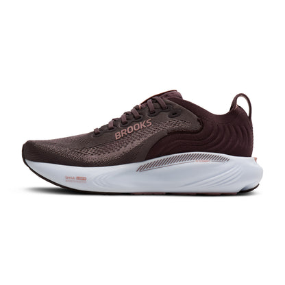 Brooks Adrenaline GTS 25 Womens Running Shoes - Raisin/Woodrose/White