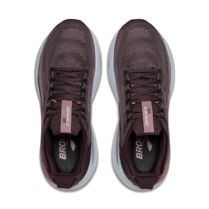 Brooks Adrenaline GTS 25 Womens Running Shoes - Raisin/Woodrose/White