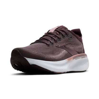 Brooks Adrenaline GTS 25 Womens Running Shoes - Raisin/Woodrose/White