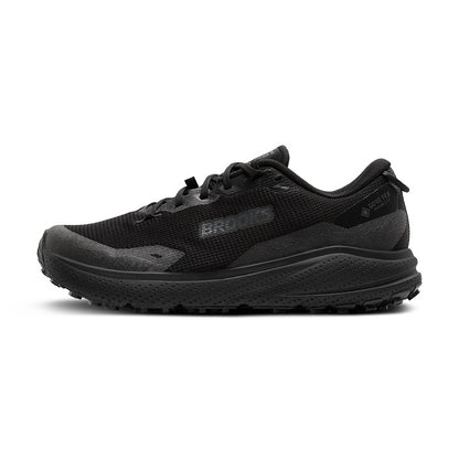 Brooks Divide 6 GTX Womens Trail Running Shoes - Black/Black/Ebony