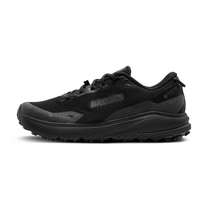 Brooks Divide 6 GTX Womens Trail Running Shoes - Black/Black/Ebony