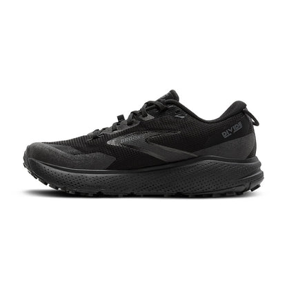 Brooks Divide 6 GTX Womens Trail Running Shoes - Black/Black/Ebony