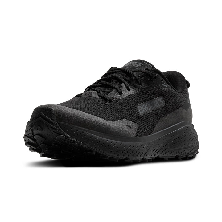 Brooks Divide 6 GTX Womens Trail Running Shoes - Black/Black/Ebony