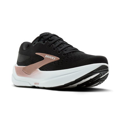 Brooks Ghost Max 3 Womens Running Shoes - Black/Black/Rose Gold
