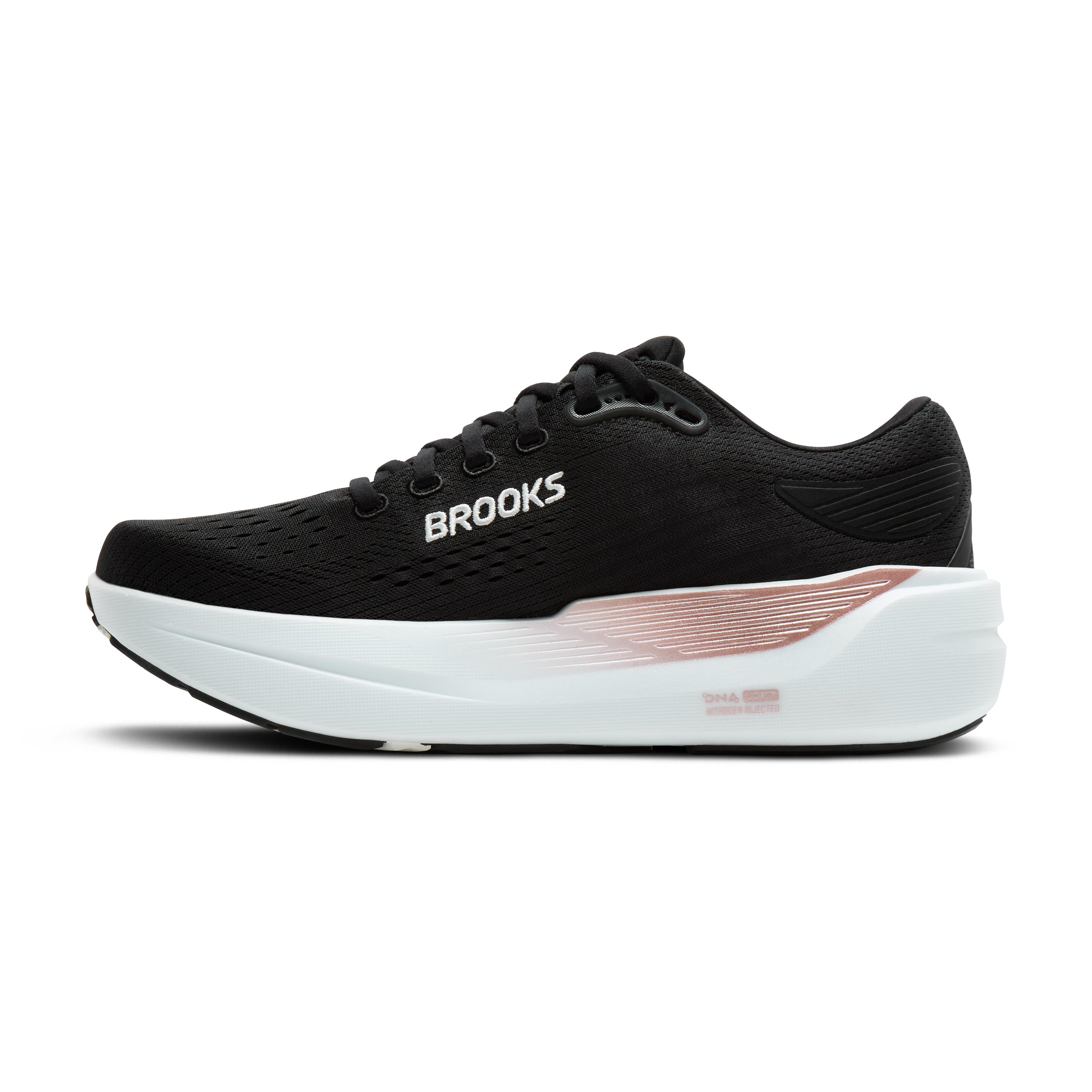 Brooks Ghost Max 3 Womens Running Shoes - Black/Black/Rose Gold