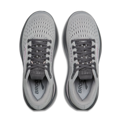 Brooks Ghost Max 3 Womens Running Shoes - Harbour Mist/Poppy Seed/Pink