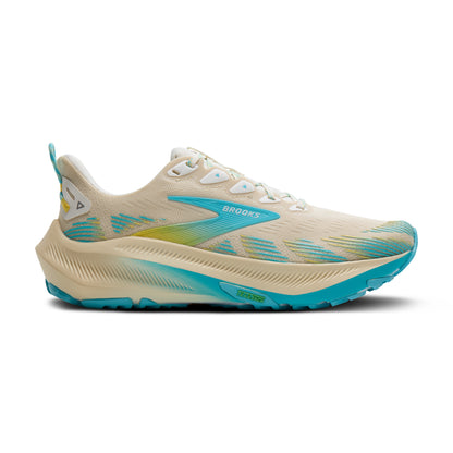 Brooks Ghost Trail Womens Running Shoe - Sand/Star White/Golden Hour
