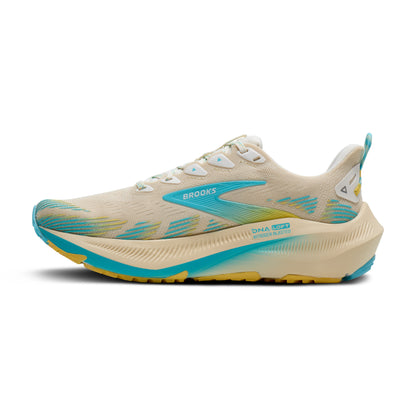 Brooks Ghost Trail Womens Running Shoe - Sand/Star White/Golden Hour