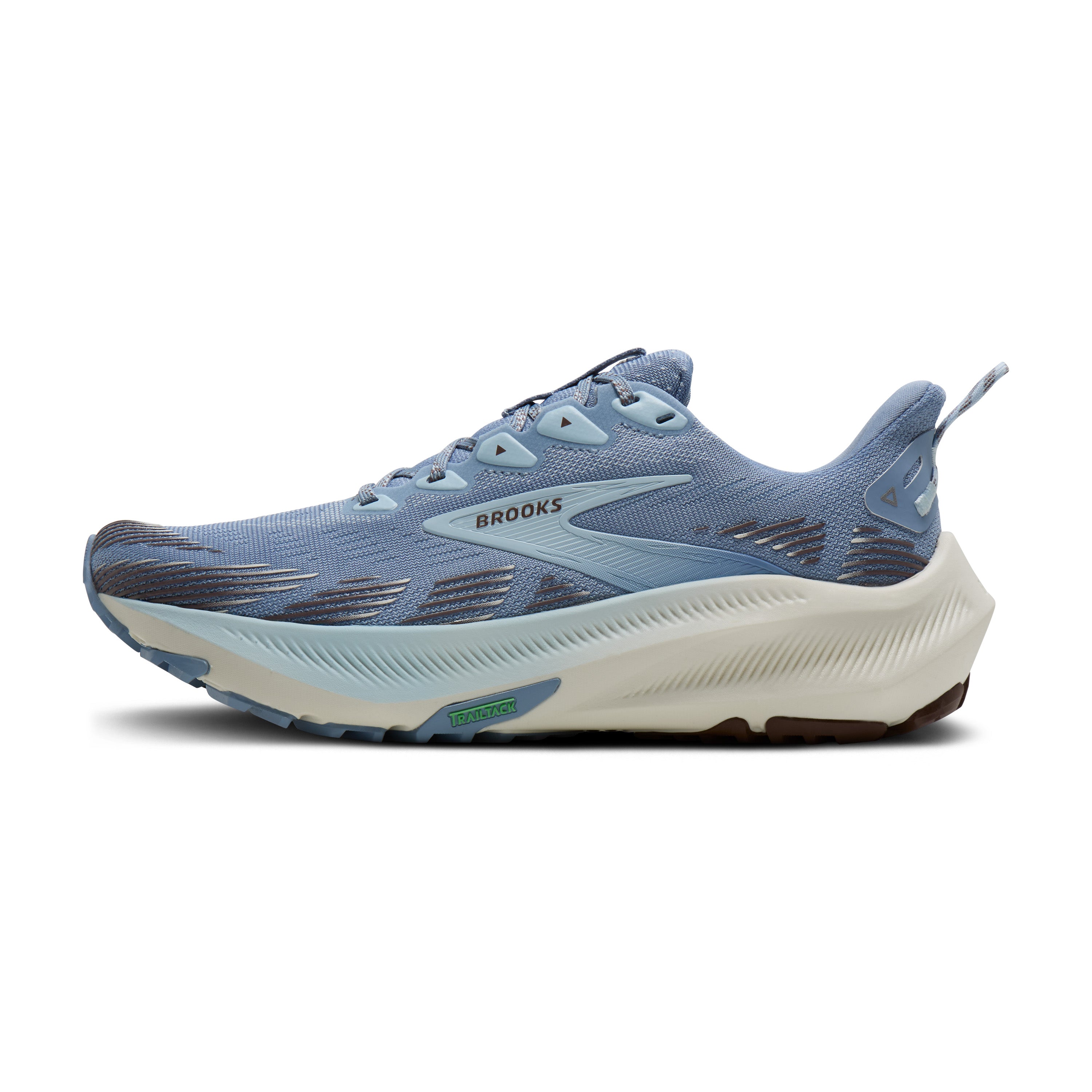 Brooks Ghost Trail Womens Running Shoes - Blue/Blue/Brown
