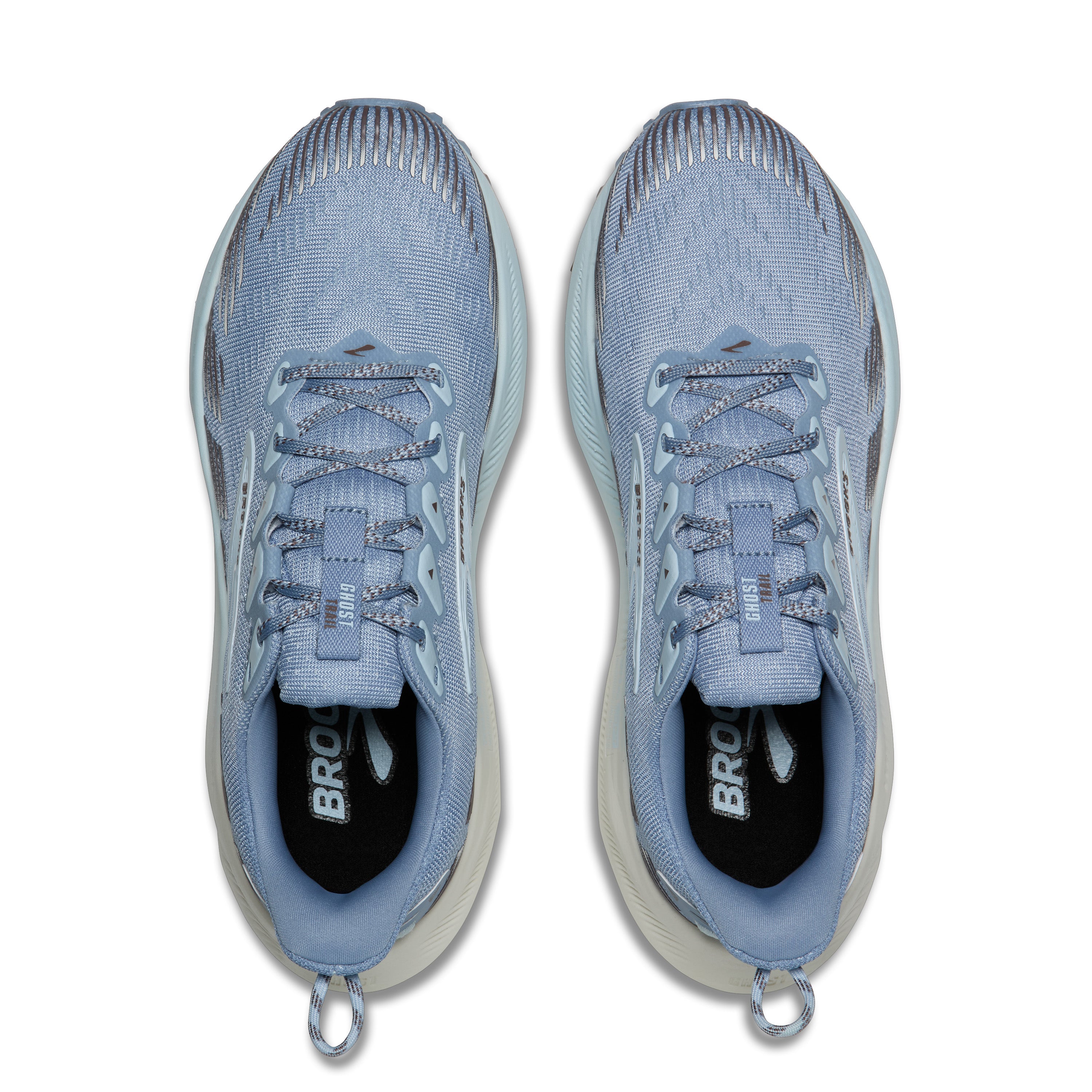 Brooks Ghost Trail Womens Running Shoes - Blue/Blue/Brown