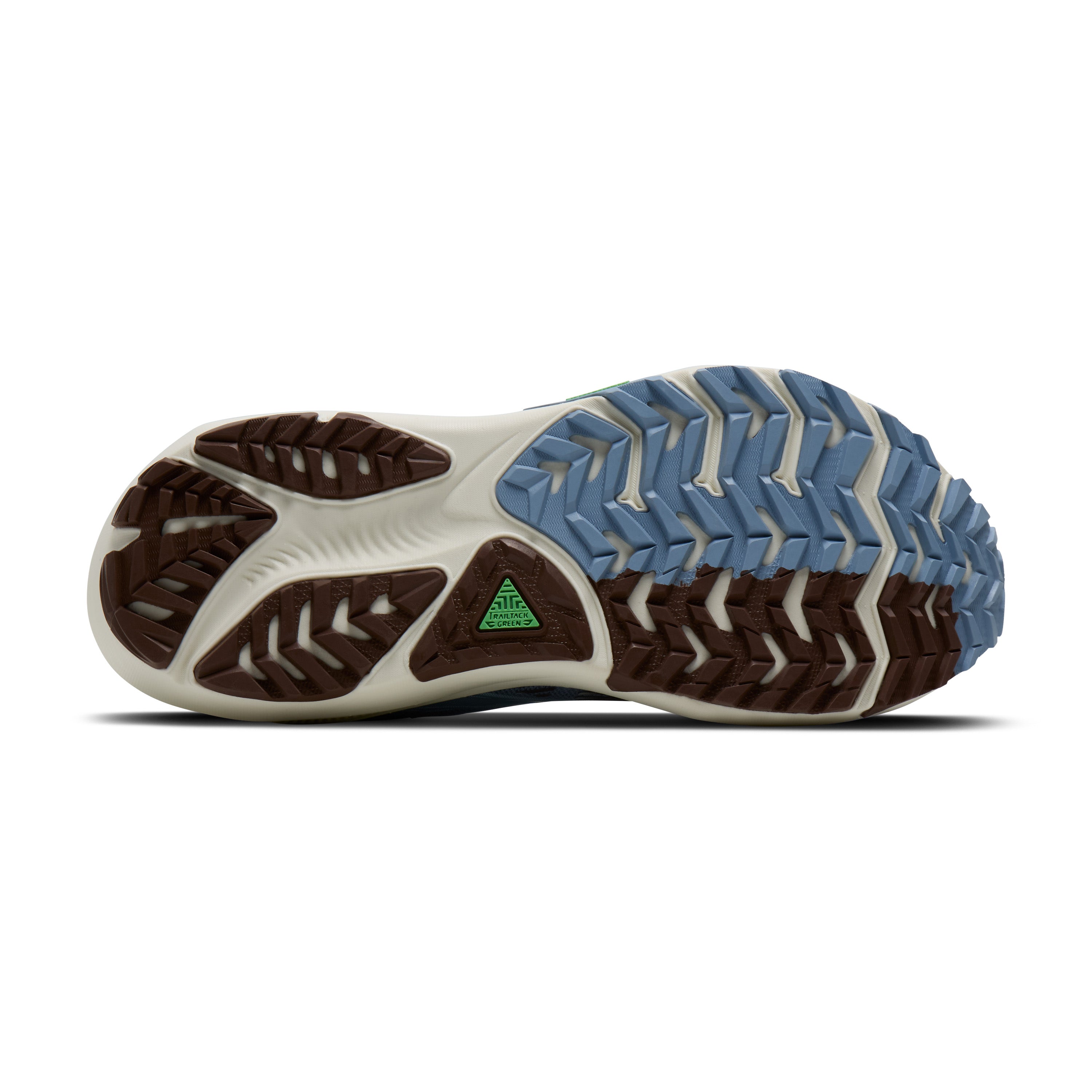 Brooks Ghost Trail Womens Running Shoes - Blue/Blue/Brown