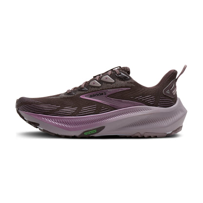 Brooks Ghost Trail Womens Running Shoes - Raisin/Purple/Metallic