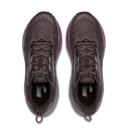 Brooks Ghost Trail Womens Running Shoes - Raisin/Purple/Metallic