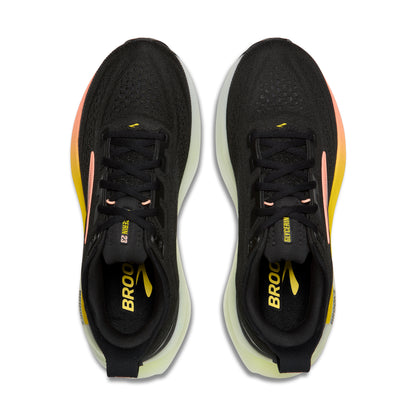 Brooks Glycerin 23 Womens Running Shoes - Black/Peach/Nightlife
