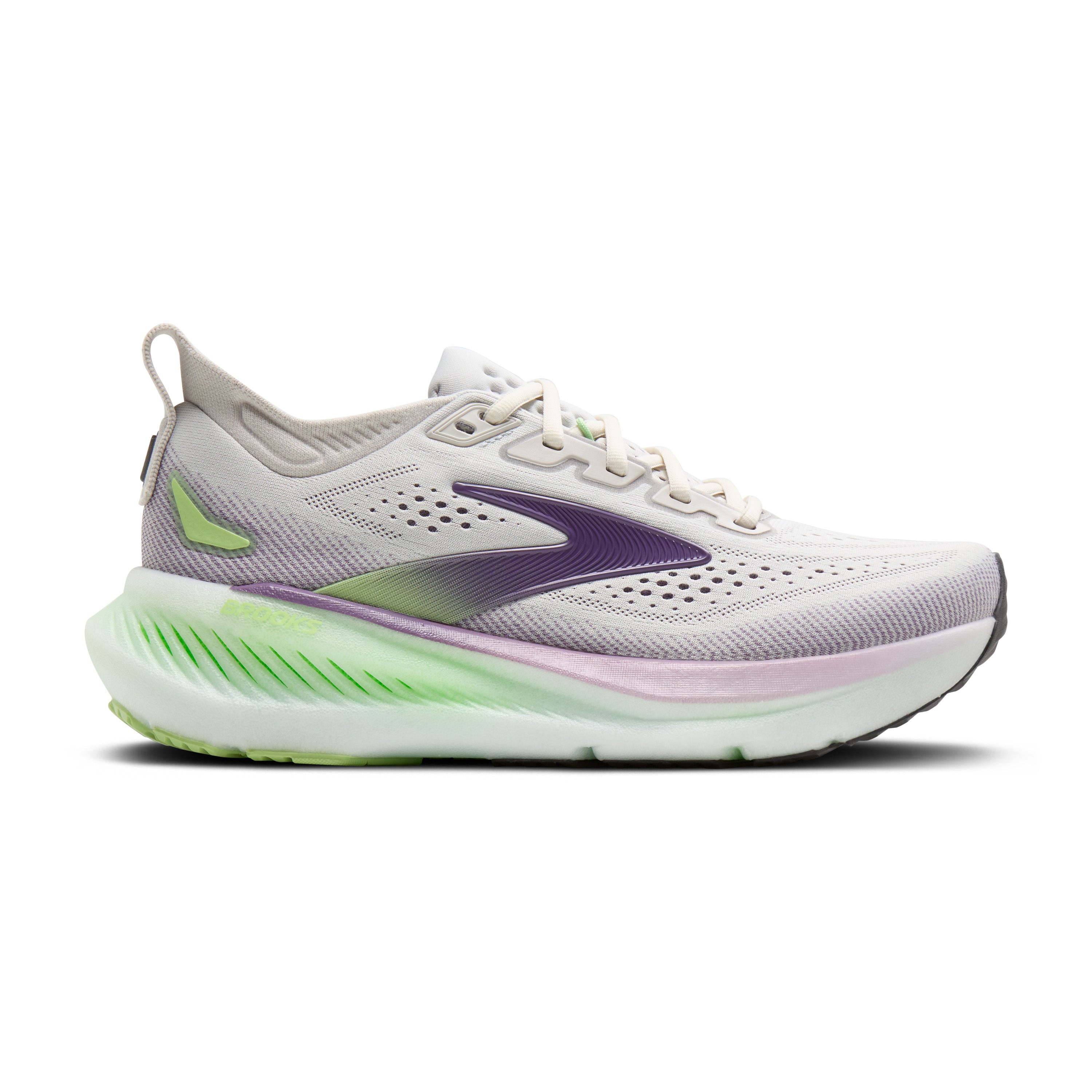 Brooks Glycerin 23 Womens Running Shoes - Antarctica/Grape/Green Gecko