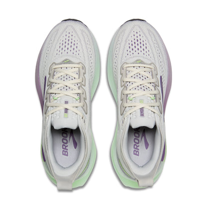 Brooks Glycerin 23 Womens Running Shoes - Antarctica/Grape/Green Gecko