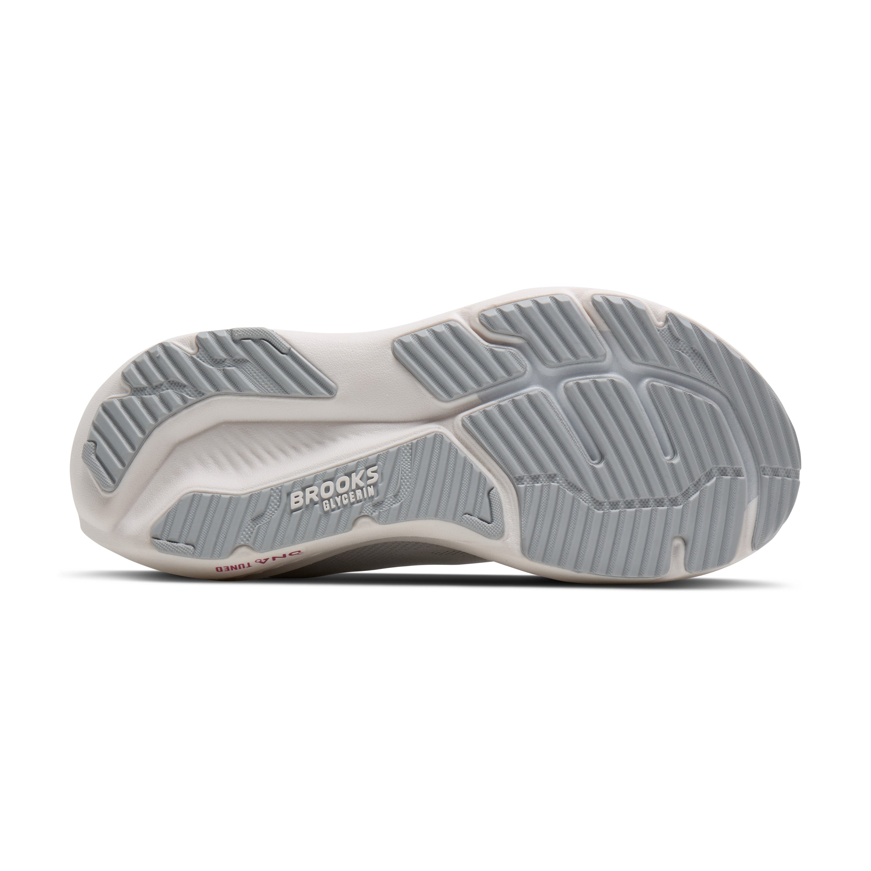 Brooks Glycerin 23 Womens Running Shoes - White/Harbor Mist/Metallic