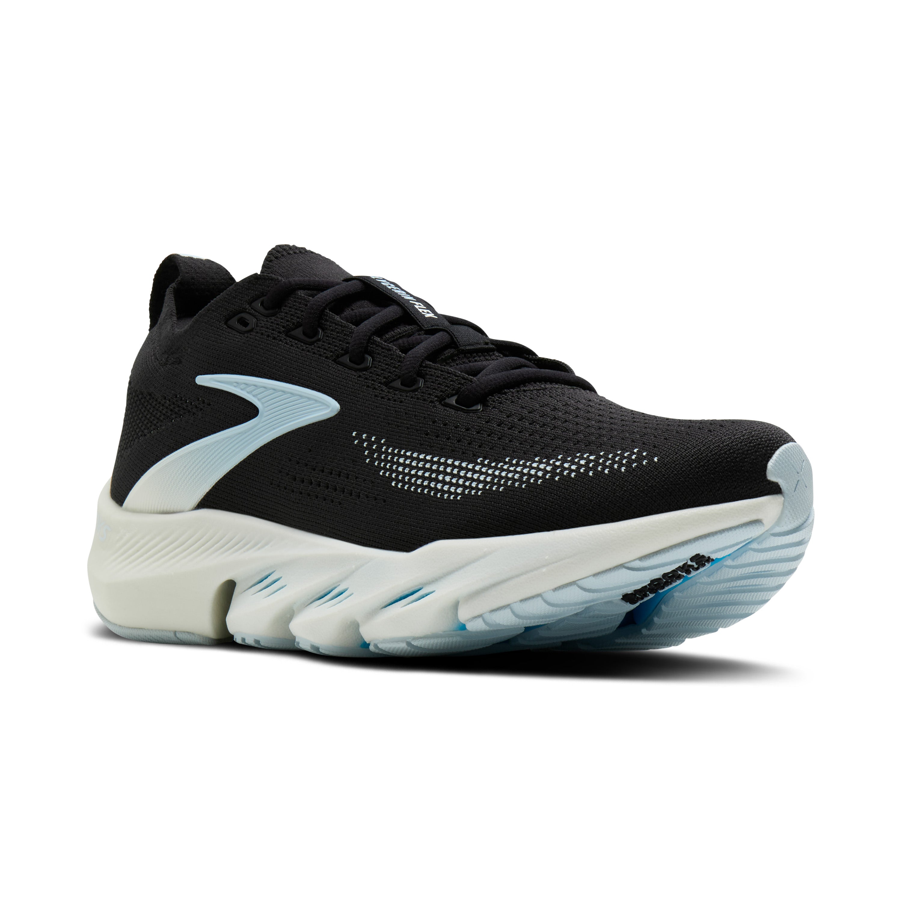 Brooks Glycerin Flex Womens Running Shoes - Black/Black/Blue
