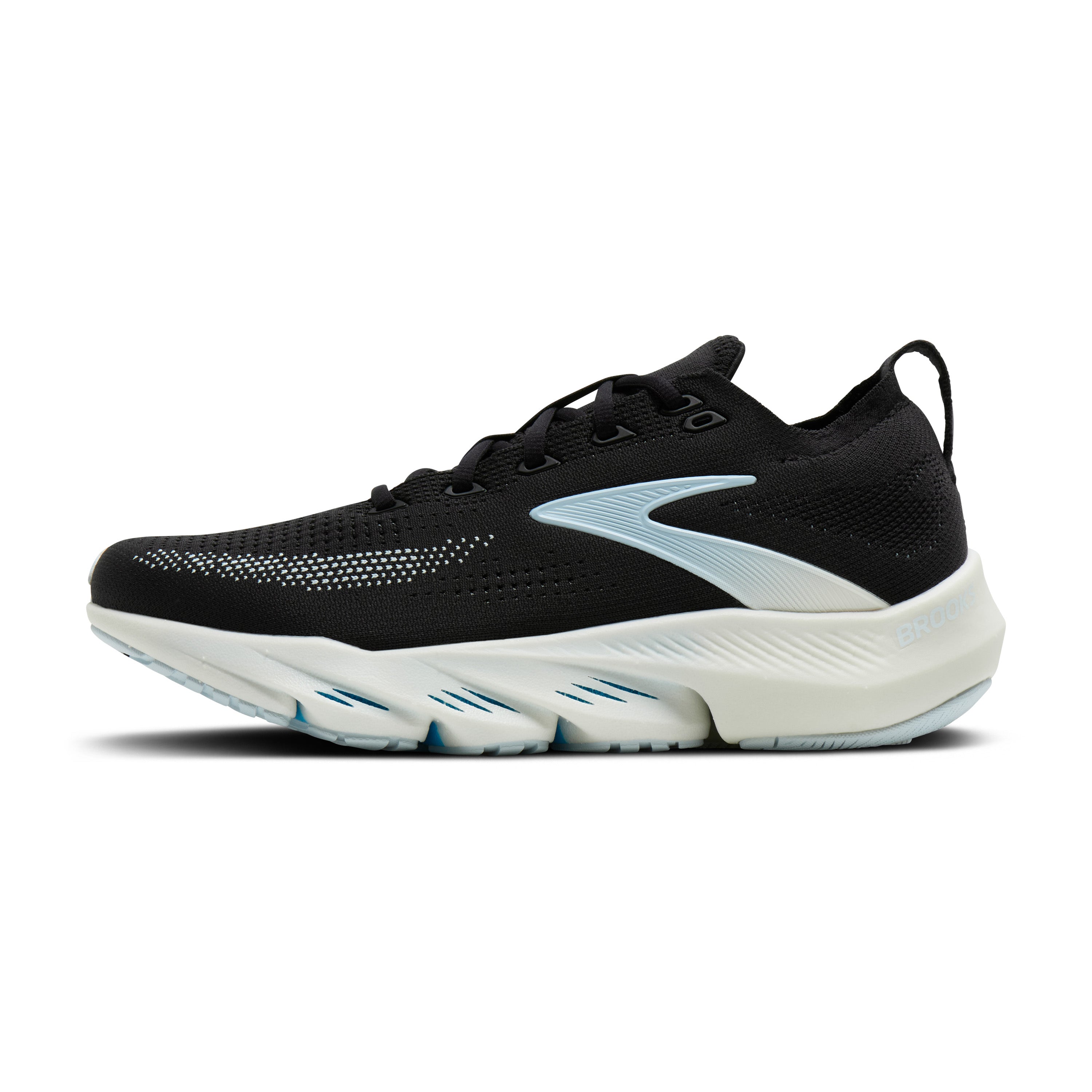 Brooks Glycerin Flex Womens Running Shoes - Black/Black/Blue