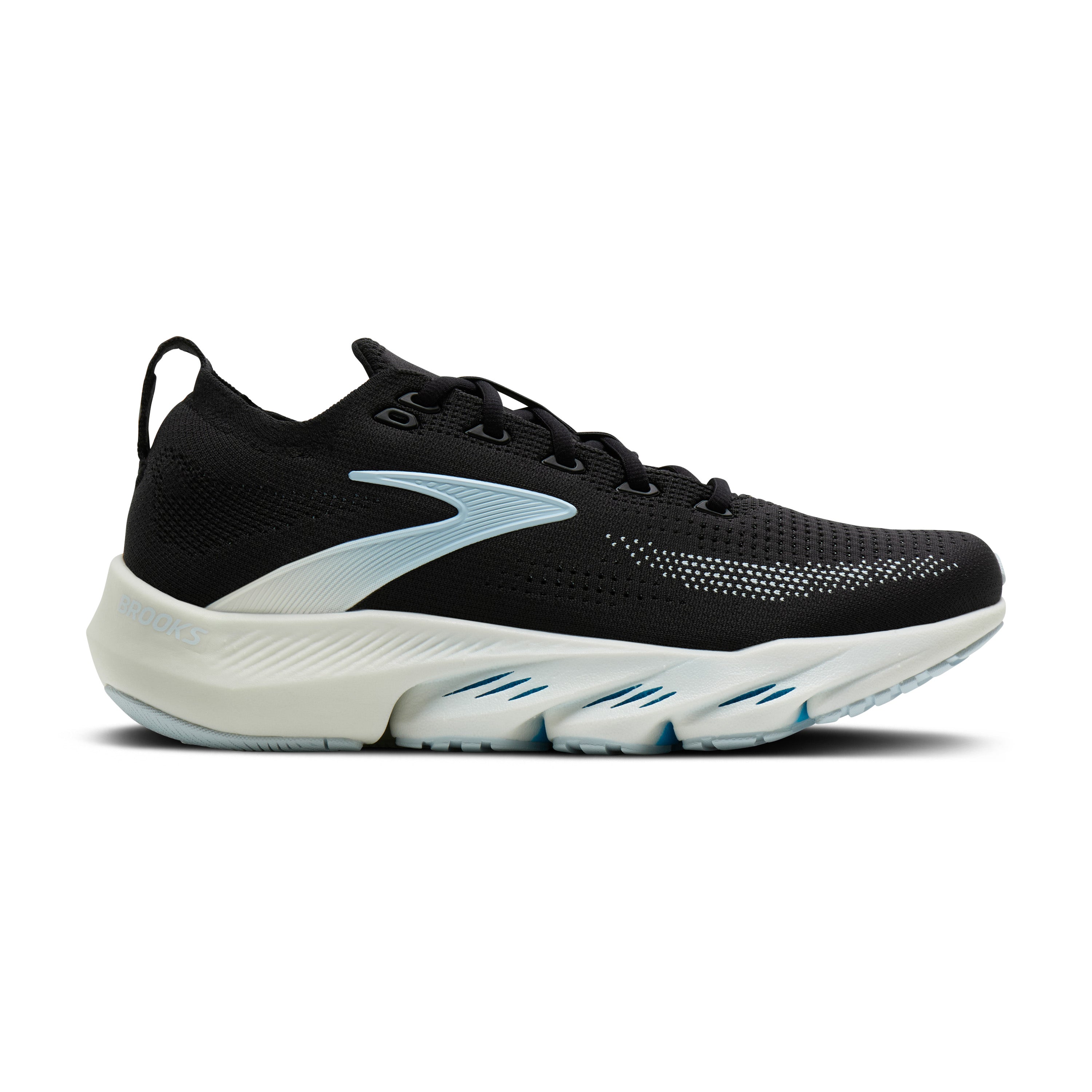 Brooks Glycerin Flex Womens Running Shoes - Black/Black/Blue